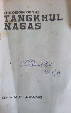 The Origin of the Tangkhul Nagas