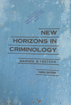New Horizons in Criminology