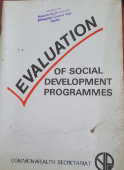 Evaluation of Social Development Programmes