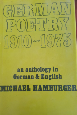 German Poetry 1910 1975: An anthology in German & English