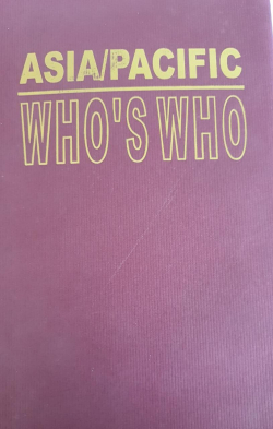 Asia/Pacific Who's Who 1