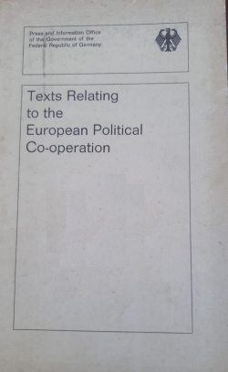Texts relating to the european political cooperation