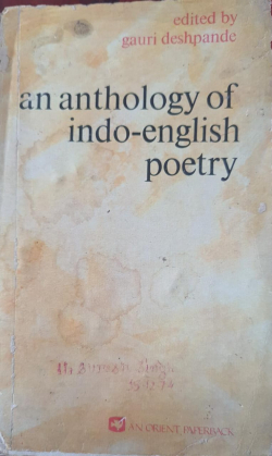 An anthology of indoenglish poetry