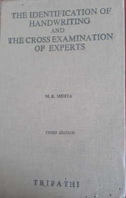 The identification of Handwriting and the cross examination of Experts