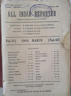 All India Reporter 1966; vol 53