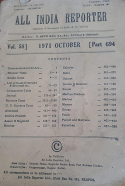 All India Reporter 1971 Vol 58
