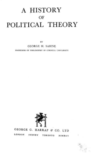 History of Political Theory