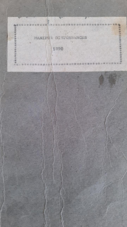 Manipur Disturbances; September 1890; progs; julu 1891; nos. 131